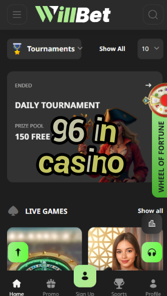 96 In Casino - High RTP Casino Games-www.bdqngd.com